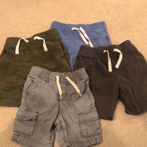 4 pairs of boys shorts